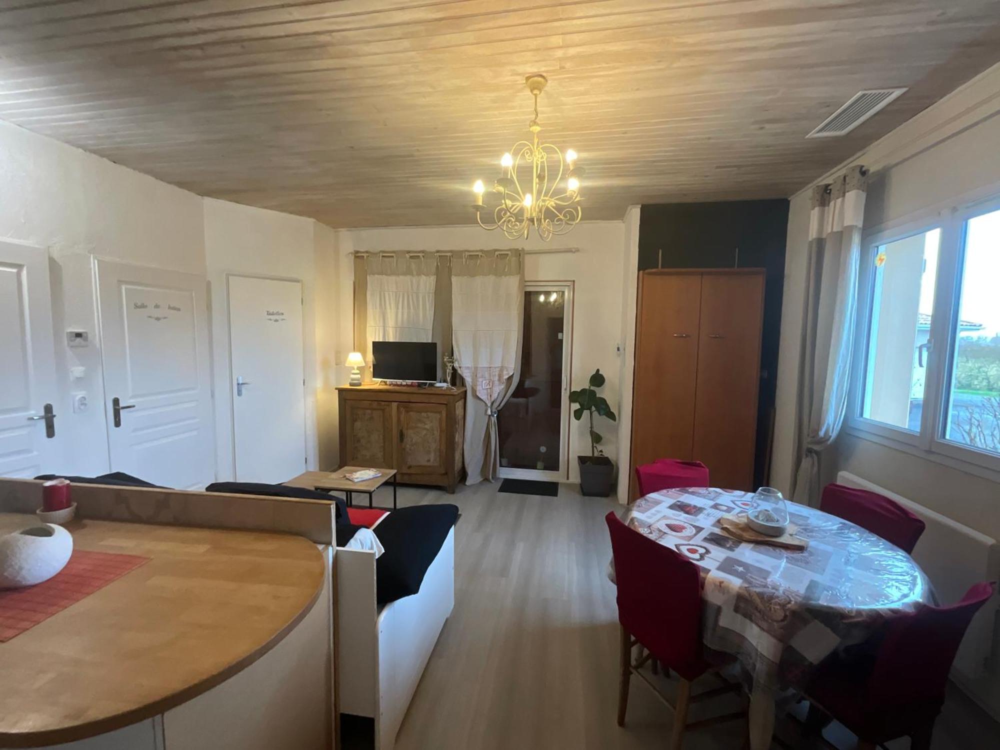 Ravissant T2, Cl 3 Etoiles, 3 Pers Et 1 Enf , 3 Lits, Parking Et Patio Apartment Saint-Sever (Landes)